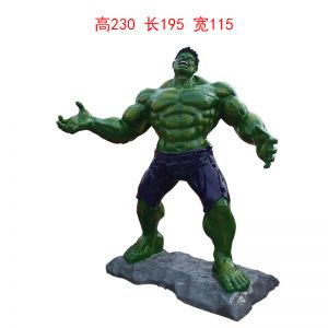 綠巨人玻璃鋼電影人物